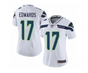 Women's Nike Seattle Seahawks #17 Braylon Edwards Vapor Untouchable Limited White NFL Jersey