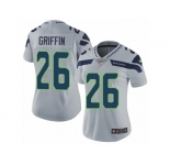 Women's Nike Seattle Seahawks #26 Shaquill Griffin Vapor Untouchable Limited Grey Alternate NFL Jersey