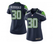 Women's Nike Seattle Seahawks #30 Bradley McDougald Limited Steel Blue Team Color NFL Jersey