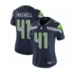 Women's Nike Seattle Seahawks #41 Byron Maxwell Navy Blue Team Color Vapor Untouchable Elite Player NFL Jersey