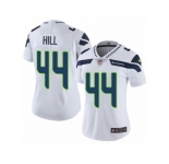 Women's Nike Seattle Seahawks #44 Delano Hill Vapor Untouchable Limited White NFL Jersey