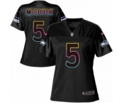 Women's Nike Seattle Seahawks #5 Alex McGough Game Black Fashion NFL Jersey