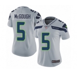 Women's Nike Seattle Seahawks #5 Alex McGough Grey Alternate Vapor Untouchable Elite Player NFL Jersey