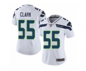 Women's Nike Seattle Seahawks #55 Frank Clark Vapor Untouchable Limited White NFL Jersey
