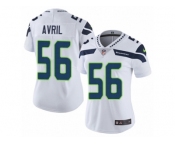 Women's Nike Seattle Seahawks #56 Cliff Avril Vapor Untouchable Limited White NFL Jersey