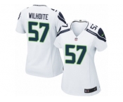 Women's Nike Seattle Seahawks #57 Michael Wilhoite Limited White NFL Jerse