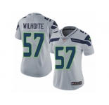 Women's Nike Seattle Seahawks #57 Michael Wilhoite Vapor Untouchable Limited Grey Alternate NFL Jersey