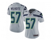 Women's Nike Seattle Seahawks #57 Michael Wilhoite Vapor Untouchable Limited Grey Alternate NFL Jersey