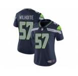 Women's Nike Seattle Seahawks #57 Michael Wilhoite Vapor Untouchable Limited Steel Blue Team Color NFL Jersey