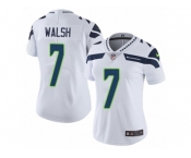 Women's Nike Seattle Seahawks #7 Blair Walsh White Vapor Untouchable Limited Player NFL Jersey