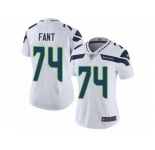 Women's Nike Seattle Seahawks #74 George Fant Vapor Untouchable Limited White NFL Jersey