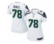 Women's Nike Seattle Seahawks #78 Bradley Sowell Limited White NFL Jersey