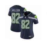 Women's Nike Seattle Seahawks #82 Luke Willson Vapor Untouchable Limited Steel Blue Team Color NFL Jersey