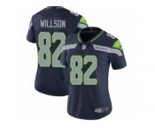 Women's Nike Seattle Seahawks #82 Luke Willson Vapor Untouchable Limited Steel Blue Team Color NFL Jersey