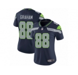 Women's Nike Seattle Seahawks #88 Jimmy Graham Vapor Untouchable Limited Steel Blue Team Color NFL Jersey
