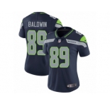 Women's Nike Seattle Seahawks #89 Doug Baldwin Vapor Untouchable Limited Steel Blue Team Color NFL Jersey