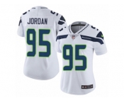 Women's Nike Seattle Seahawks #95 Dion Jordan Vapor Untouchable Limited White NFL Jersey