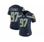 Women's Nike Seattle Seahawks #97 Patrick Kerney Vapor Untouchable Limited Steel Blue Team Color NFL Jersey