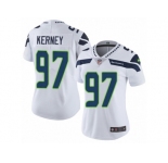 Women's Nike Seattle Seahawks #97 Patrick Kerney Vapor Untouchable Limited White NFL Jersey