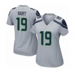 Women's Seattle Seahawks #19 Penny Hart Nike Gray Game Jersey