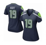 Women's Seattle Seahawks #19 Penny Hart Nike Navy Blue Game Jersey