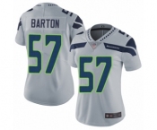 Women's Seattle Seahawks #57 Cody Barton Grey Alternate Vapor Untouchable Limited Player Football Jersey