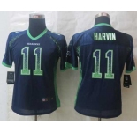 nike women nfl jerseys seattle seahawks #11 harvin blue[nike drift fashion]
