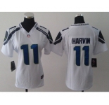 nike women nfl jerseys seattle seahawks #11 harvin white[nike]
