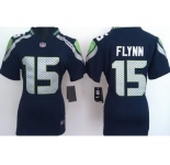 nike women nfl jerseys seattle seahawks #15 flynn blue[nike]