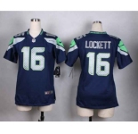 nike women nfl jerseys seattle seahawks #16 lockett blue[nike]