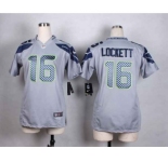 nike women nfl jerseys seattle seahawks #16 lockett grey[nike]