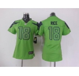nike women nfl jerseys seattle seahawks #18 sidney rice green[nike]