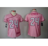 nike women nfl jerseys seattle seahawks #24 marshawn lynch pink[2012 nike love]