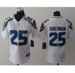 nike women nfl jerseys seattle seahawks #25 sherman white[nike]