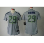 nike women nfl jerseys seattle seahawks #29 earl thomas grey[[nike limited]