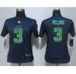 nike women nfl jerseys seattle seahawks #3 wilson blue[Strobe Limited]