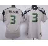 nike women nfl jerseys seattle seahawks #3 wilson grey[nike]