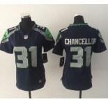 nike women nfl jerseys seattle seahawks #31 chancellor blue[nike]