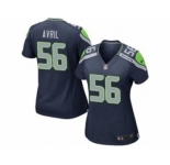nike women nfl jerseys seattle seahawks #56 avril blue[nike]