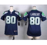 nike women nfl jerseys seattle seahawks #80 largent blue[nike]