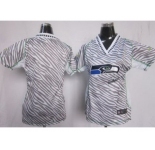 nike women nfl jerseys seattle seahawks blank [fem fan zebra]