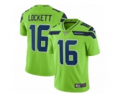 Youth Nike Seattle Seahawks #16 Tyler Lockett Vapor Untouchable Limited Green NFL Jersey