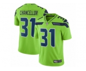 Youth Nike Seattle Seahawks #31 Kam Chancellor Vapor Untouchable Limited Green NFL Jersey