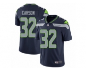 Youth Nike Seattle Seahawks #32 Chris Carson Navy Blue Team Color Vapor Untouchable Limited Player NFL Jersey