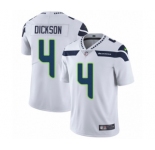 Youth Nike Seattle Seahawks #4 Michael Dickson White Vapor Untouchable Elite Player NFL Jersey