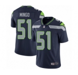 Youth Nike Seattle Seahawks #51 Barkevious Mingo Navy Blue Team Color Vapor Untouchable Limited Player NFL Jersey