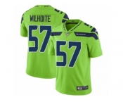 Youth Nike Seattle Seahawks #57 Michael Wilhoite Vapor Untouchable Limited Green NFL Jersey