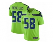 Youth Nike Seattle Seahawks #58 Kevin Pierre-Louis Vapor Untouchable Limited Green NFL Jersey