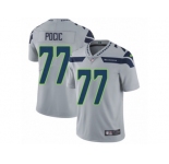 Youth Nike Seattle Seahawks #77 Ethan Pocic Grey Alternate Vapor Untouchable Limited Player NFL Jersey