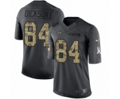 Youth Nike Seattle Seahawks #84 Ed Dickson Limited Black 2016 Salute to Service NFL Jersey